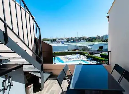 Lägenhet Le Solarium - Piscine - 7 Pers - Centre Port Agde